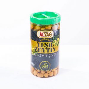 Edremit Çizik Yeşil Zeytin 1 Kg