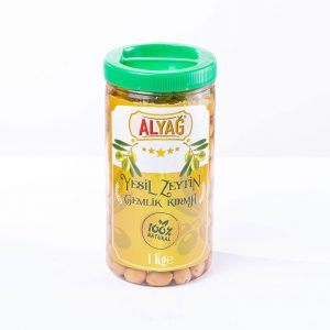 Gemlik Kırma Yeşil Zeytin 1 Kg