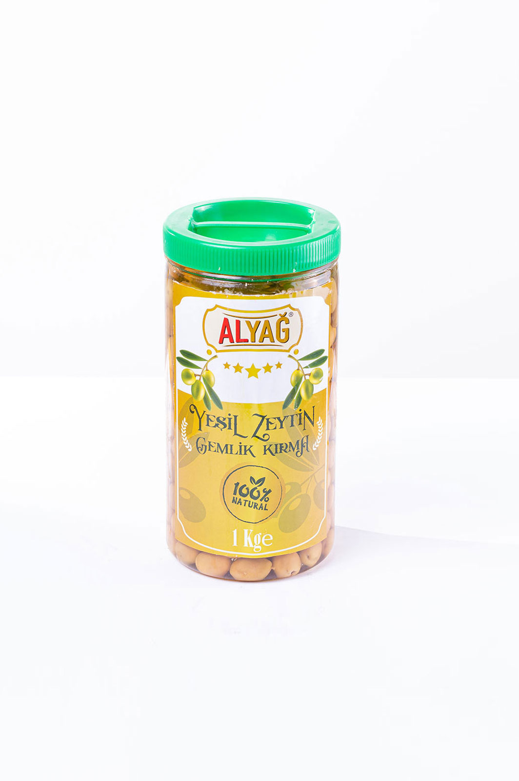 Gemlik Kırma Yeşil Zeytin 1 Kg